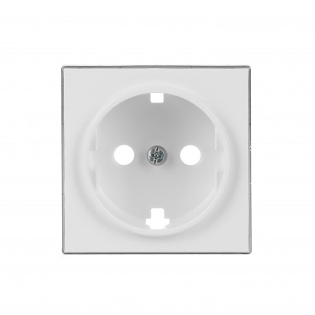 NIESSEN 2CLA858800A1101 2CLA858800A1101 8588 BL NIESSEN Tapa base enchufe Schuko T.T. lateral BL